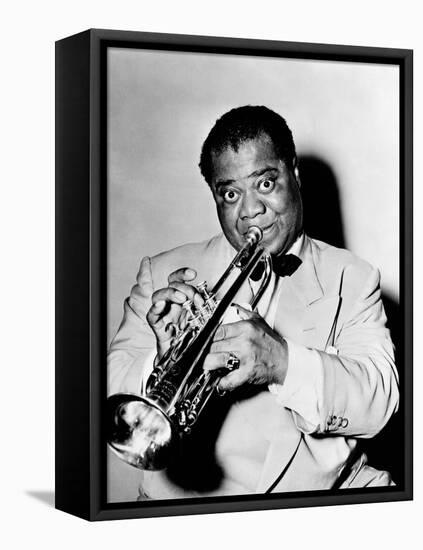 Glenn Miller Story, Louis Armstrong, 1953-null-Framed Stretched Canvas