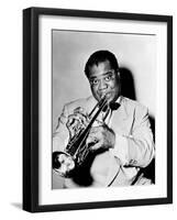 Glenn Miller Story, Louis Armstrong, 1953-null-Framed Photo