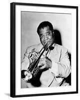 Glenn Miller Story, Louis Armstrong, 1953-null-Framed Photo