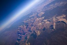 Sunrise Aerial Photo of the Canyons in the American Southwest-Glenn Young-Photographic Print