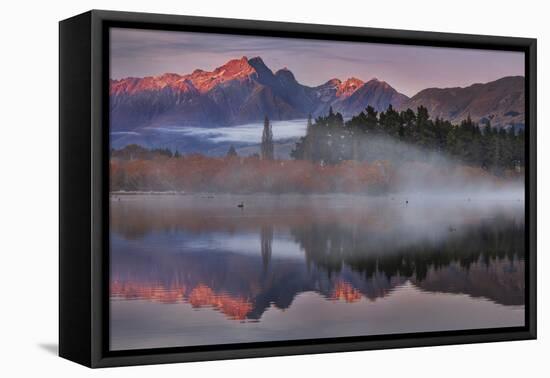 Glenorchy Mists-Everlook Photography-Framed Stretched Canvas