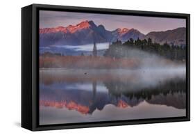 Glenorchy Mists-Everlook Photography-Framed Stretched Canvas