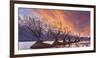 Glenorchy on Fire-Yan Zhang-Framed Photographic Print