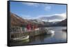 Glenridding Boat Landing, Lake Ullswater, Lake District National Park, Cumbria, England, United Kin-James Emmerson-Framed Stretched Canvas
