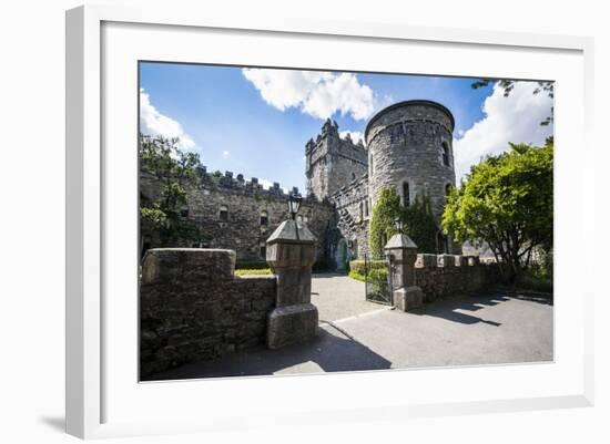 Glenveagh Castle in the Glenveagh National Park, County Donegal, Ulster, Republic of Ireland-Michael Runkel-Framed Photographic Print