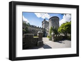 Glenveagh Castle in the Glenveagh National Park, County Donegal, Ulster, Republic of Ireland-Michael Runkel-Framed Photographic Print