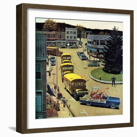 "Glenville High Boosters", October 31, 1959-Ben Kimberly Prins-Framed Giclee Print