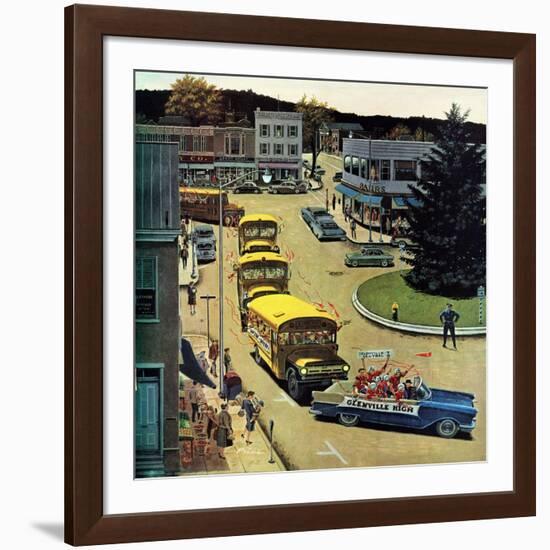 "Glenville High Boosters", October 31, 1959-Ben Kimberly Prins-Framed Giclee Print