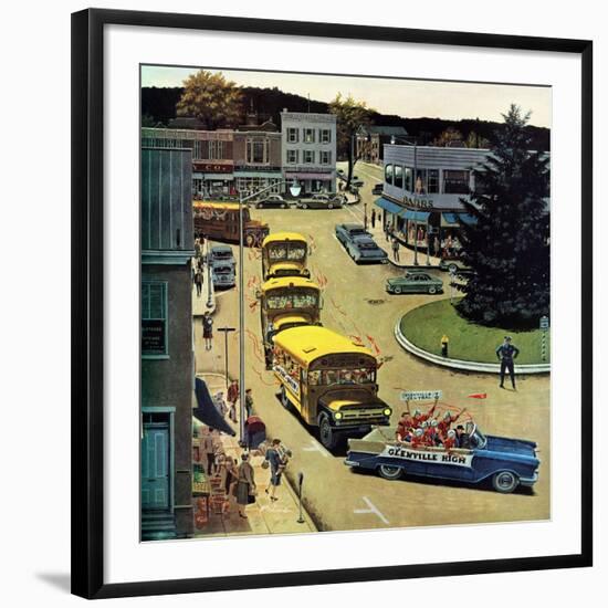 "Glenville High Boosters", October 31, 1959-Ben Kimberly Prins-Framed Giclee Print