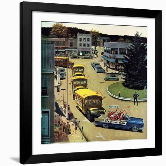 "Glenville High Boosters", October 31, 1959-Ben Kimberly Prins-Framed Giclee Print