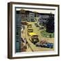 "Glenville High Boosters", October 31, 1959-Ben Kimberly Prins-Framed Premium Giclee Print