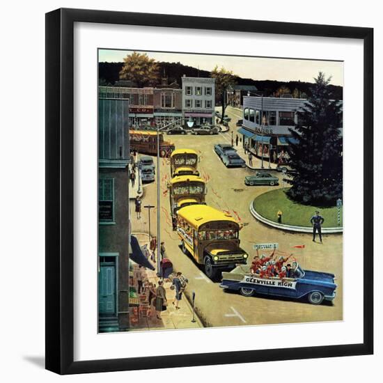 "Glenville High Boosters", October 31, 1959-Ben Kimberly Prins-Framed Premium Giclee Print