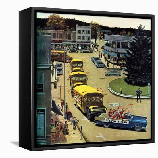 "Glenville High Boosters", October 31, 1959-Ben Kimberly Prins-Framed Stretched Canvas