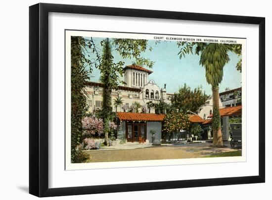 Glenwood Mission Inn, Riverside, California-null-Framed Art Print