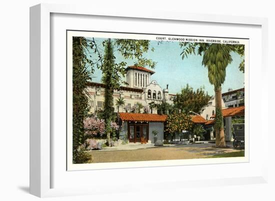 Glenwood Mission Inn, Riverside, California-null-Framed Art Print