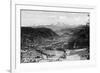 Glenwood Springs, Colorado - Traver Ranch View; Roaring Fork River Valley-Lantern Press-Framed Art Print