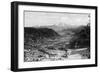 Glenwood Springs, Colorado - Traver Ranch View; Roaring Fork River Valley-Lantern Press-Framed Art Print