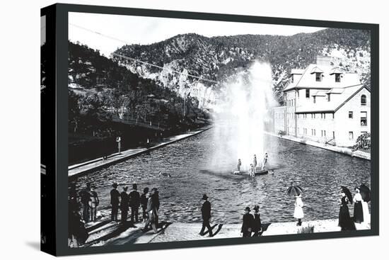 Glenwood Springs, Colorado-William Henry Jackson-Stretched Canvas