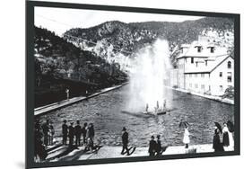 Glenwood Springs, Colorado-William Henry Jackson-Mounted Premium Giclee Print