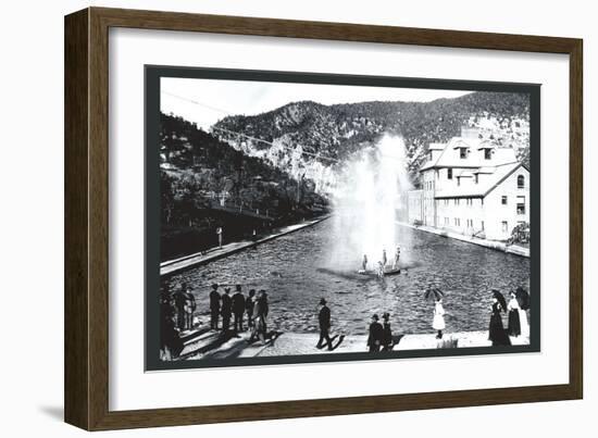 Glenwood Springs, Colorado-William Henry Jackson-Framed Art Print