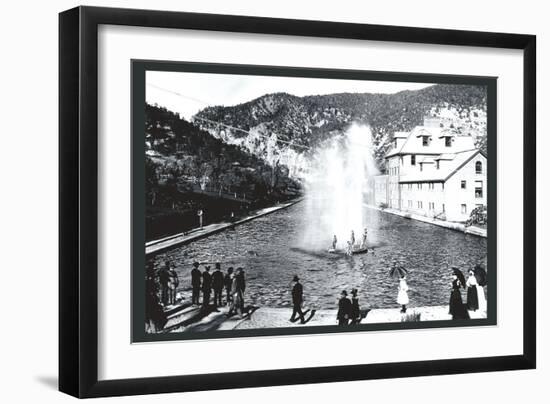 Glenwood Springs, Colorado-William Henry Jackson-Framed Art Print