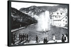 Glenwood Springs, Colorado-William Henry Jackson-Stretched Canvas