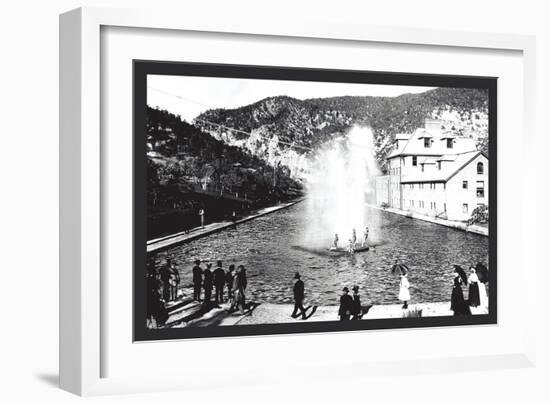 Glenwood Springs, Colorado-William Henry Jackson-Framed Art Print