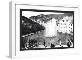 Glenwood Springs, Colorado-William Henry Jackson-Framed Art Print