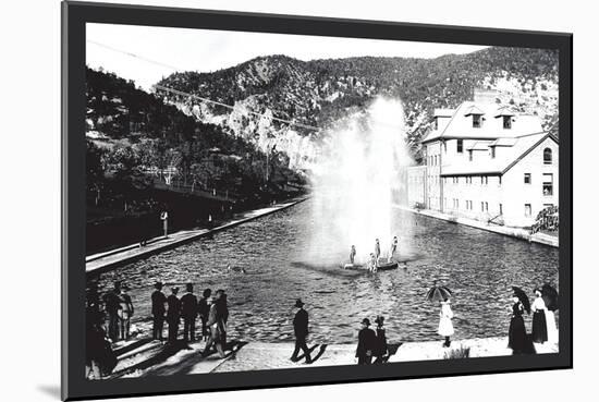 Glenwood Springs, Colorado-William Henry Jackson-Mounted Art Print