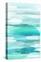 Glide Aqua-Jackie Hanson-Stretched Canvas