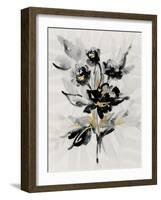 Glided Floral II-null-Framed Art Print