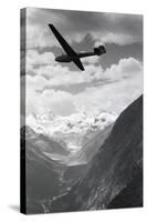 Glider in Mountains-Charles Rotkin-Stretched Canvas