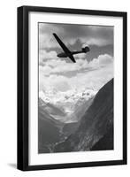 Glider in Mountains-Charles Rotkin-Framed Photographic Print