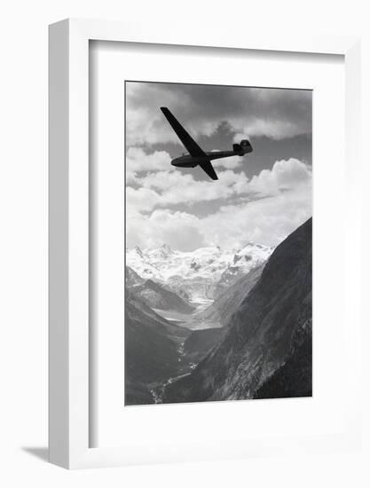 Glider in Mountains-Charles Rotkin-Framed Photographic Print