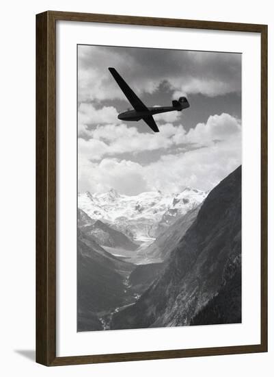 Glider in Mountains-Charles Rotkin-Framed Photographic Print