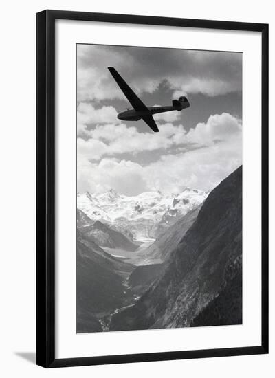 Glider in Mountains-Charles Rotkin-Framed Photographic Print