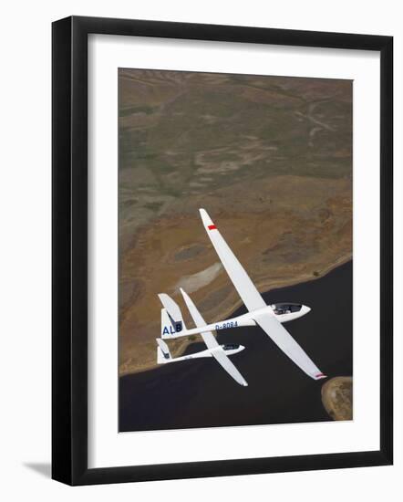 Gliders Racing near Omarama, South Island, New Zealand-David Wall-Framed Photographic Print