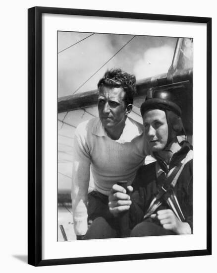 Gliding Lesson-null-Framed Photographic Print