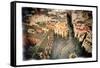 Gliding over Seville VIII-Felipe Rodriguez-Framed Stretched Canvas