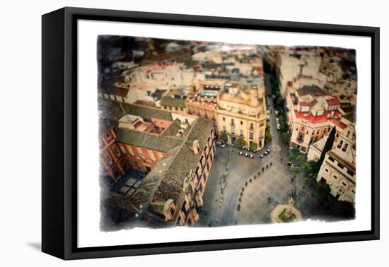 Gliding over Seville VIII-Felipe Rodriguez-Framed Stretched Canvas