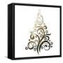Glimmer Trees 1-Melody Hogan-Framed Stretched Canvas