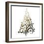 Glimmer Trees 1-Melody Hogan-Framed Art Print