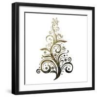 Glimmer Trees 2-Melody Hogan-Framed Art Print