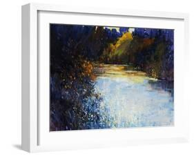 Glimmering Riverside-Tim O'toole-Framed Giclee Print