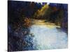 Glimmering Riverside-Tim O'toole-Stretched Canvas