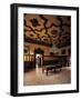 Glimpse of Billiard Room, First Floor, Miramare Castle, Trieste, Friuli-Venezia Giulia, Italy-null-Framed Giclee Print