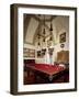 Glimpse of Billiard Room, Villa Fracanzan-Piovene, Orgiano, Veneto. Italy-null-Framed Giclee Print