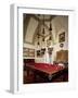 Glimpse of Billiard Room, Villa Fracanzan-Piovene, Orgiano, Veneto. Italy-null-Framed Giclee Print