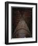 Glimpse of Ceiling with Intarsia-null-Framed Giclee Print