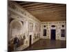 Glimpse of Central Hall with Frescoes-Giovanni Antonio Fasolo-Mounted Giclee Print